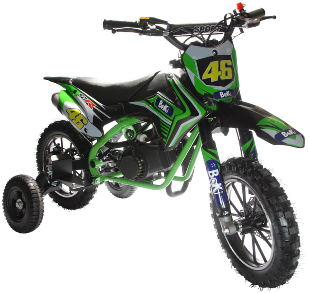 BaKi Mini Moto Cross Miscela 2Tempi DB709 50CC Cc (3 Anni +) - immagine 3