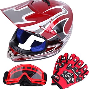 Samger DOT Youth Bambini Off Road Casco