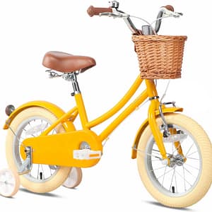 Glerc Bicicletta da ragazza con cestino