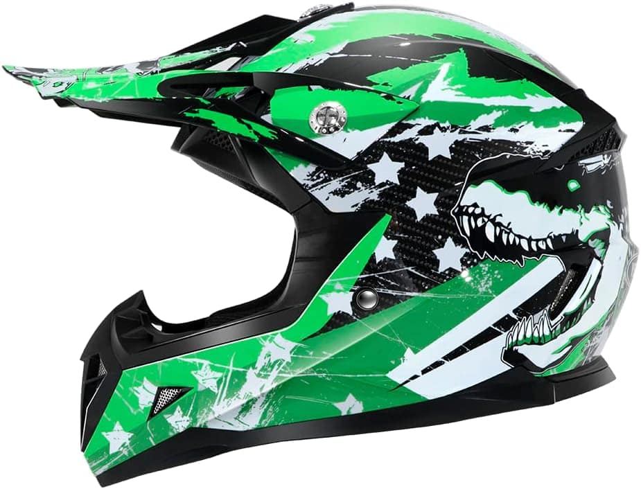 Casco Moto Bambino Motocross Integrale - YEMA YM-211
